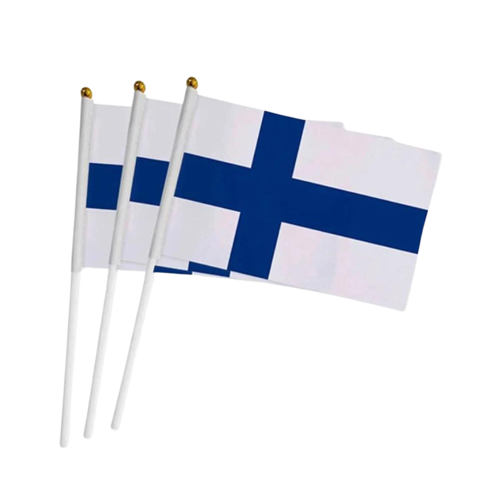 Drapeau à Main Finlande