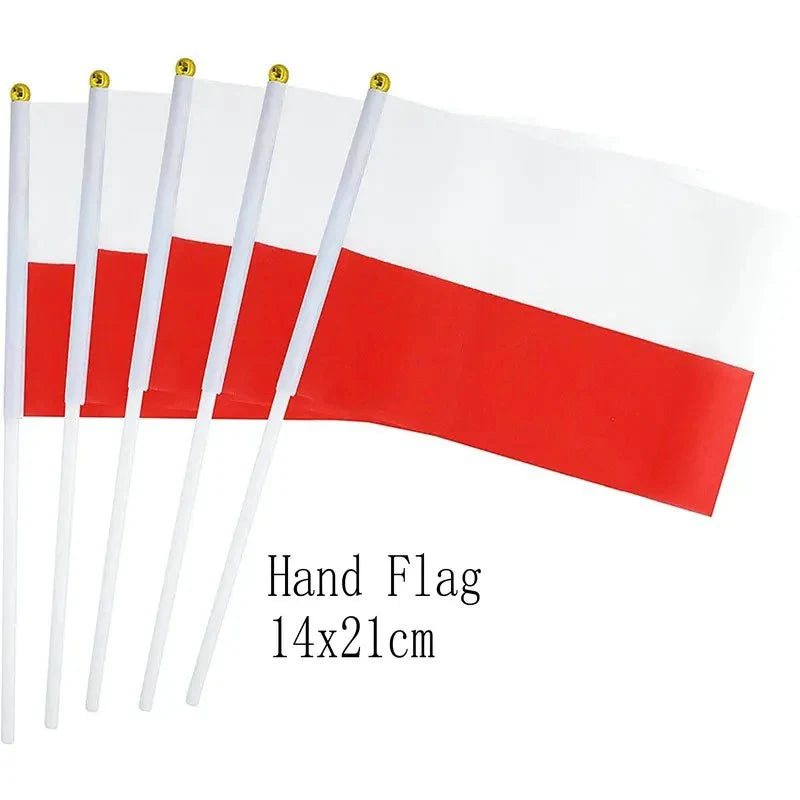 Drapeau à Main Pologne