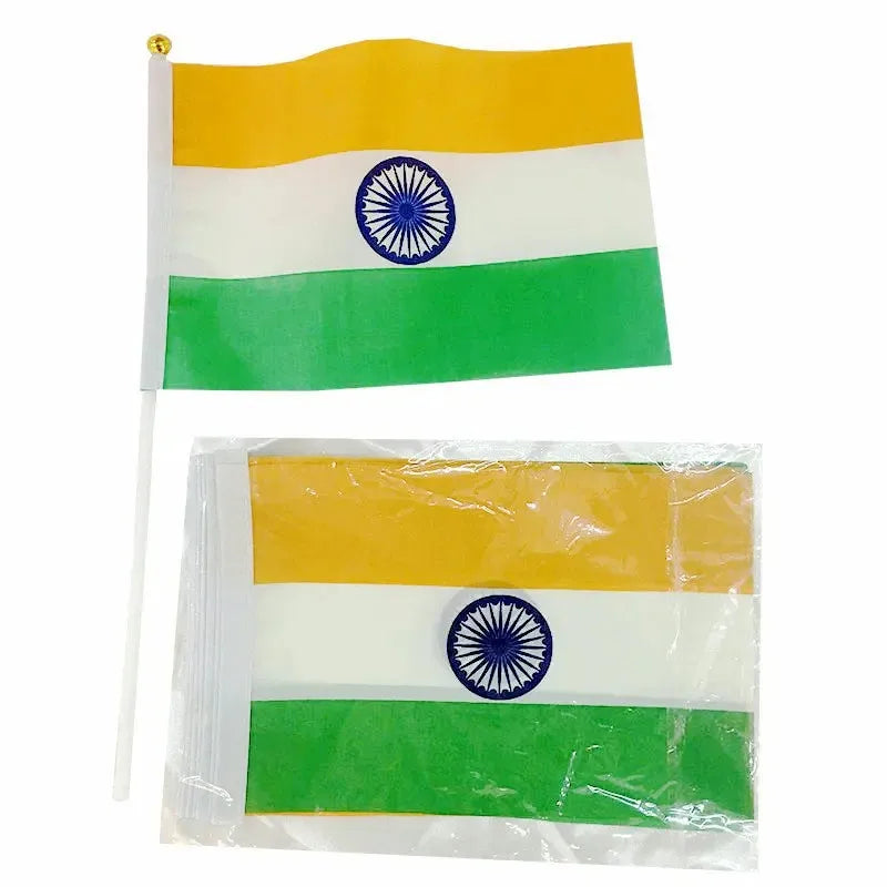 Drapeau à Main Inde