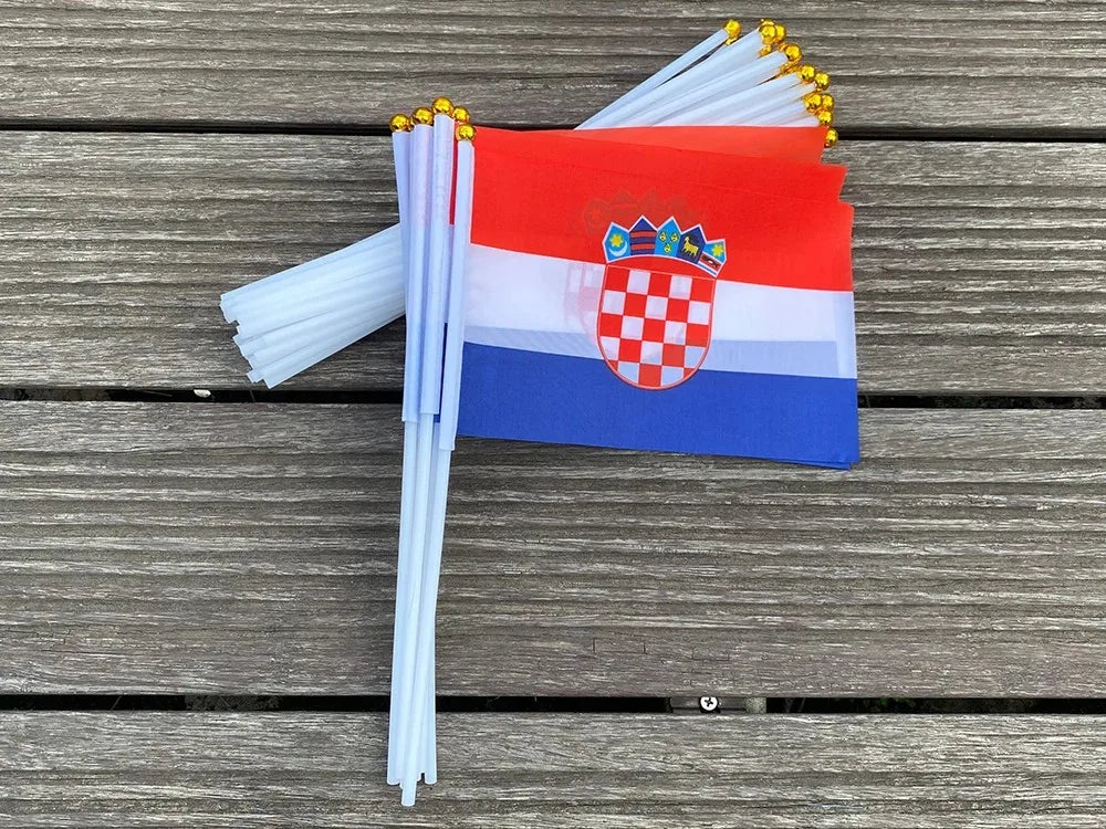 Drapeau à Main Croatie