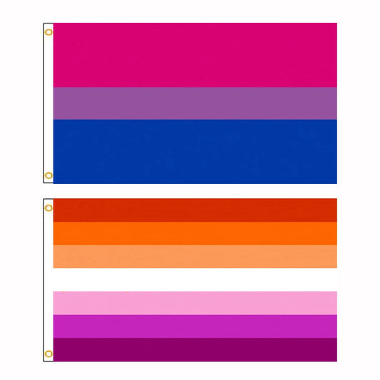 Drapeau Décoratif Lesbien Bisexuel LGBT