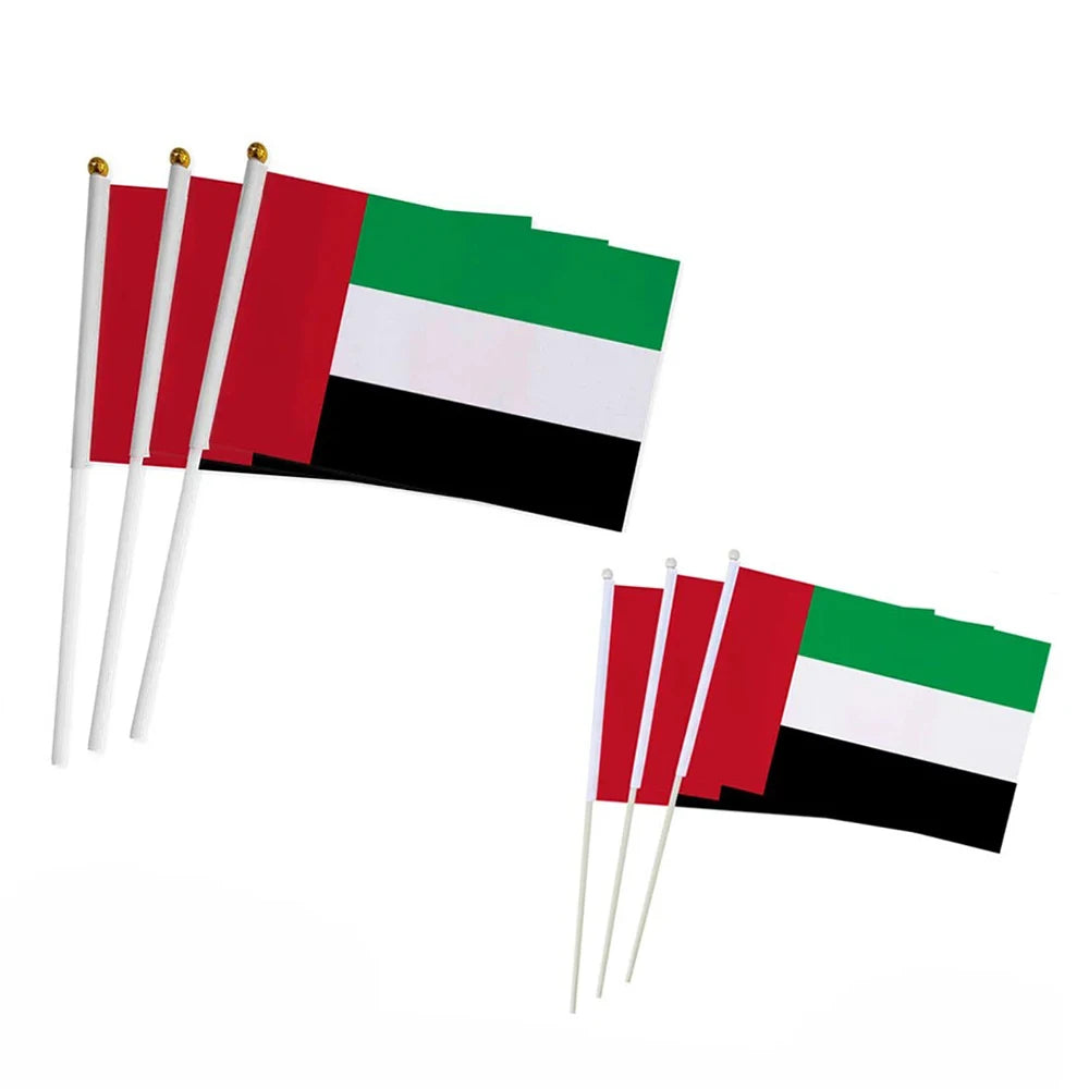 Drapeau à Main Emirats Arabes Unis