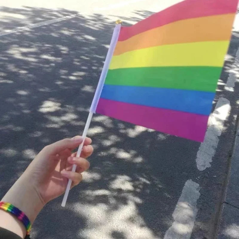 Drapeau à Main Gay Pride LGBT