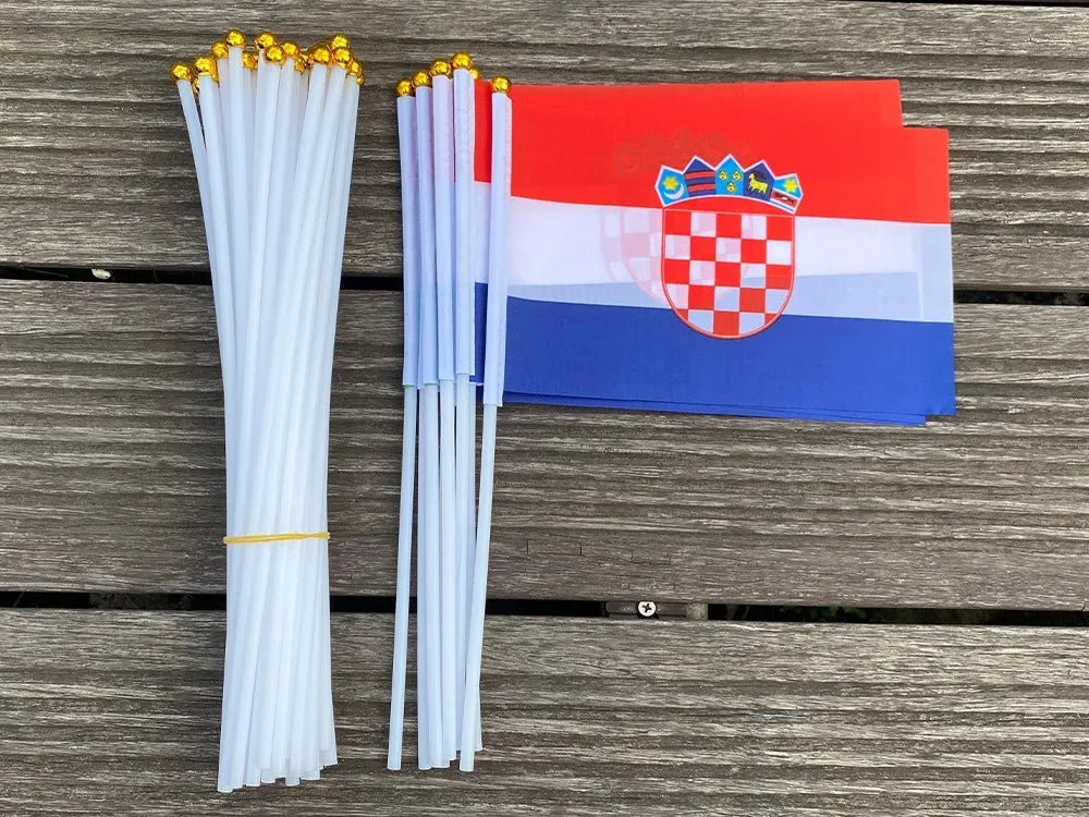 Drapeau à Main Croatie