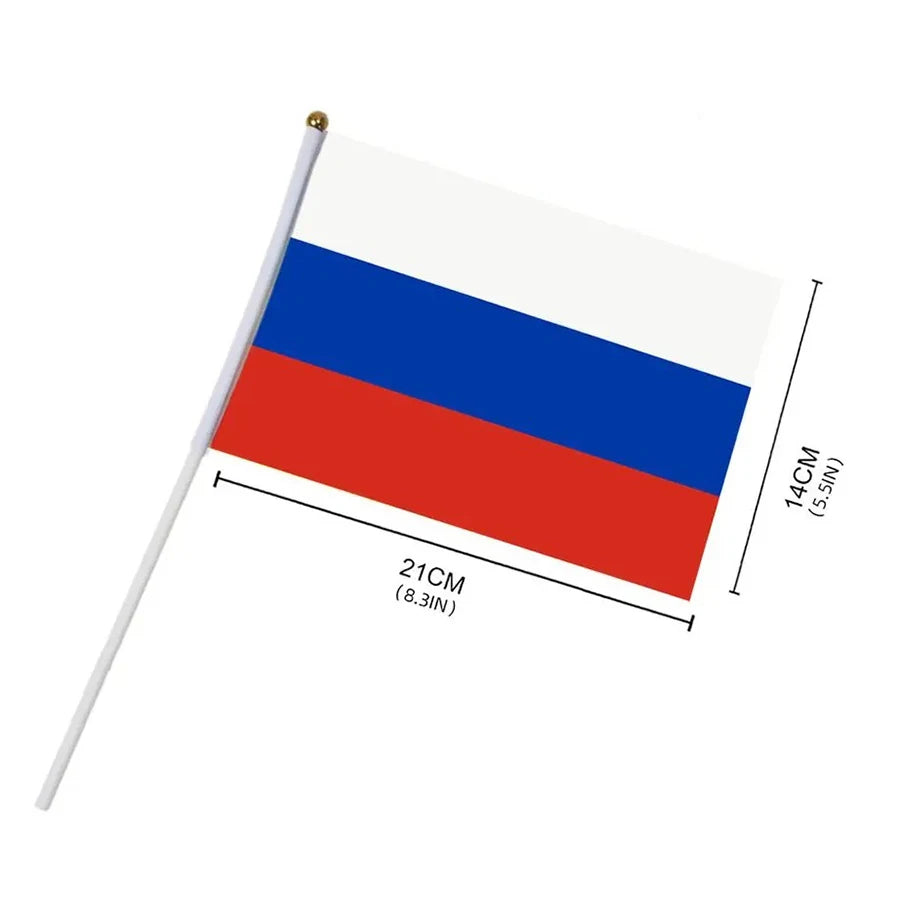 Drapeau à Main Russie