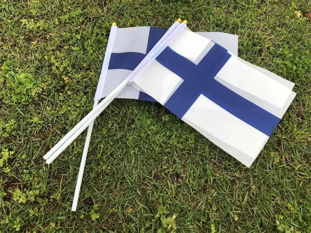 Drapeau à Main Finlande