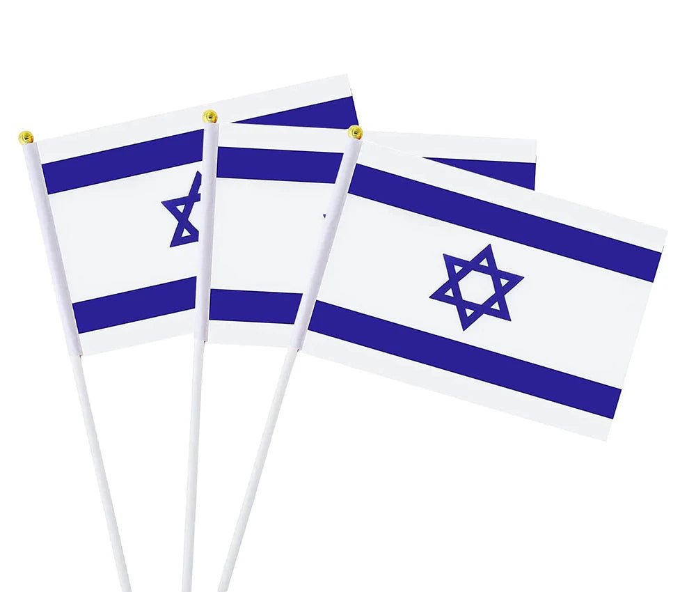 Drapeau à Main Israël