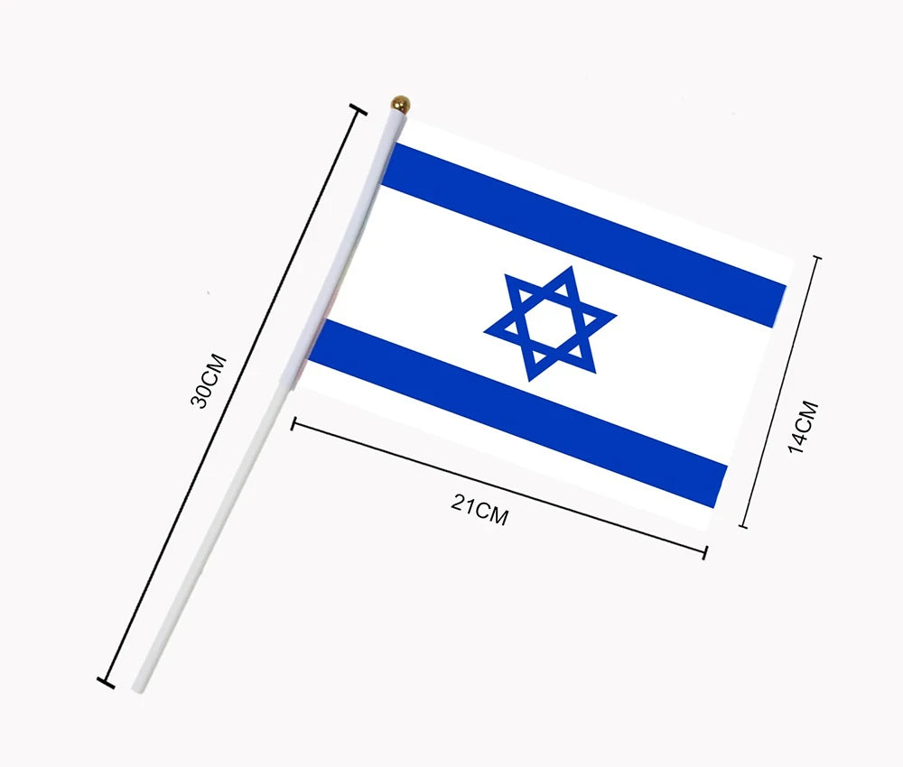 Drapeau à Main Israël