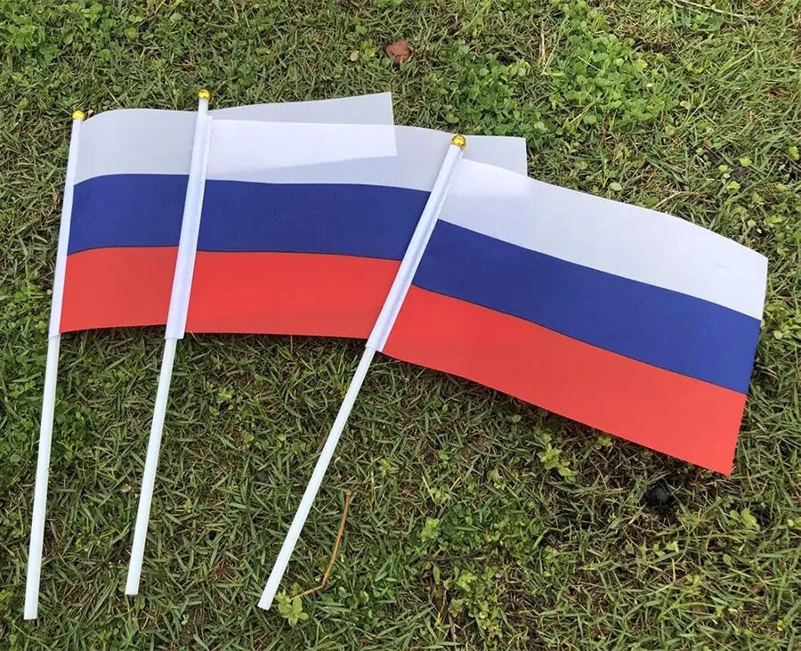 Drapeau à Main Russie