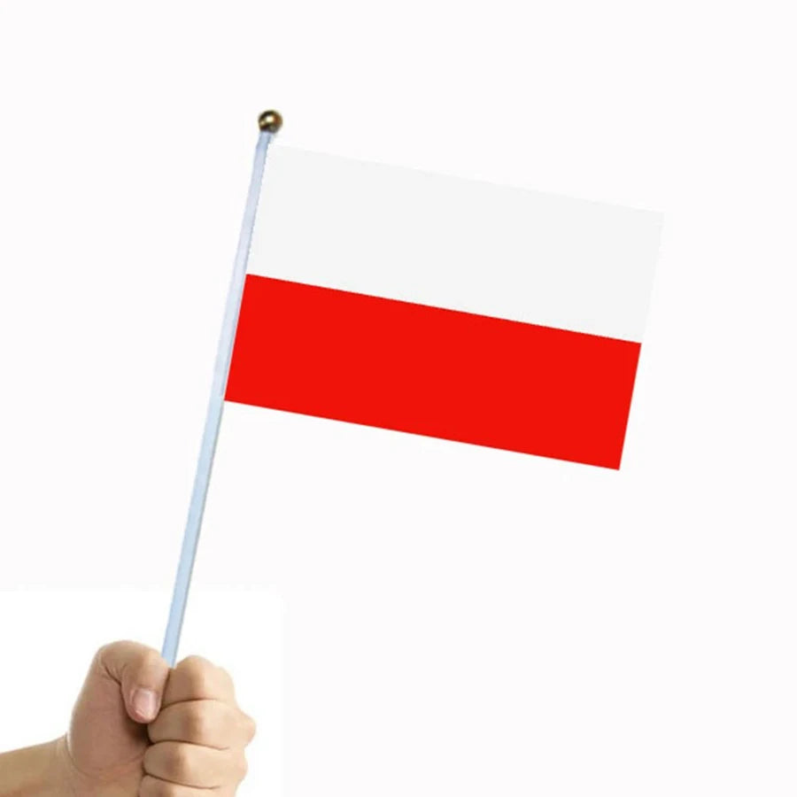 Drapeau à Main Pologne