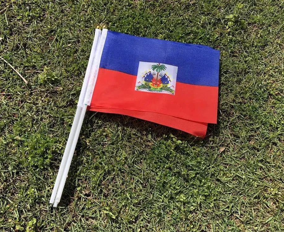 Drapeau à Main Haïti