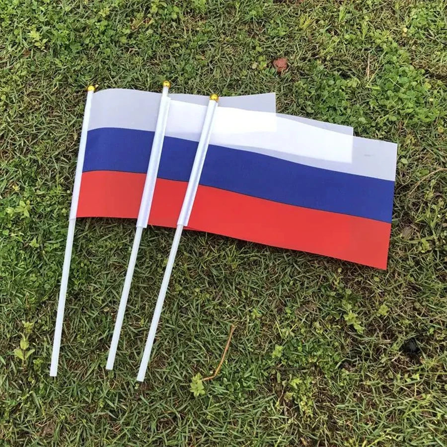 Drapeau à Main Russie