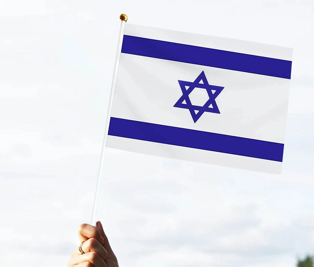 Drapeau à Main Israël