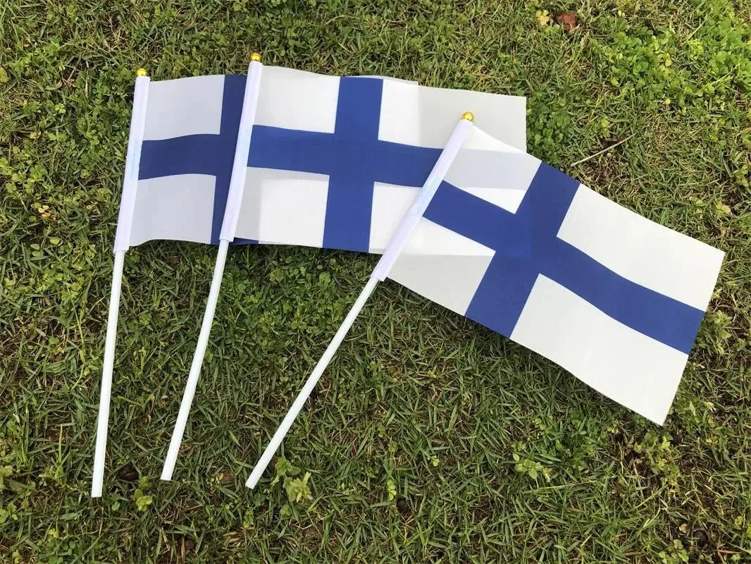 Drapeau à Main Finlande