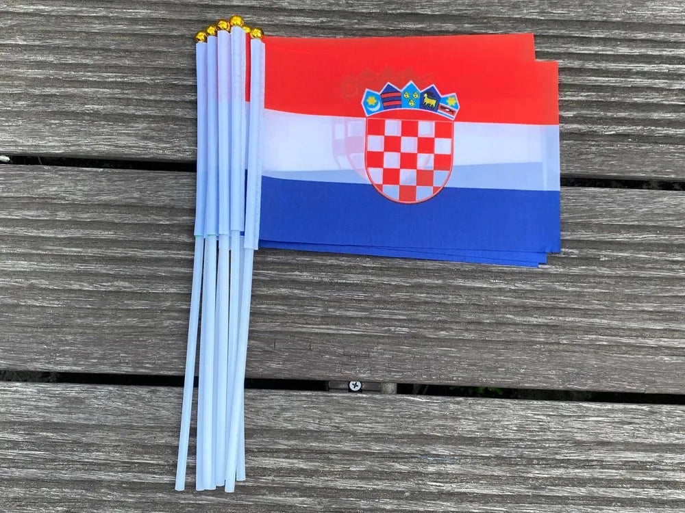 Drapeau à Main Croatie